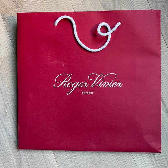 Excellent condition large Roger shopping bag with ribbon - Picture 2 of 5